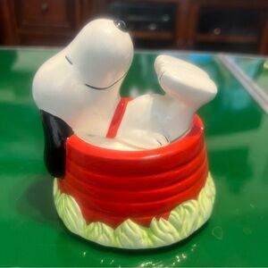 Vintage Willitts Designs Peanuts Snoopy Music Box “Sitting On Top Of The World”